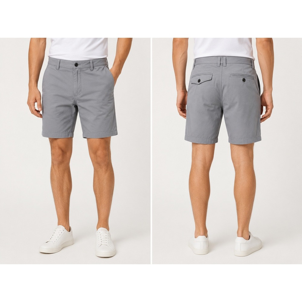 Puli Stretch Woven Shorts Mens 30 Gray UPF 50+ Waterproof Hiking‎ Golf PUSHT0780